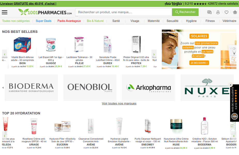 1001 pharmacies