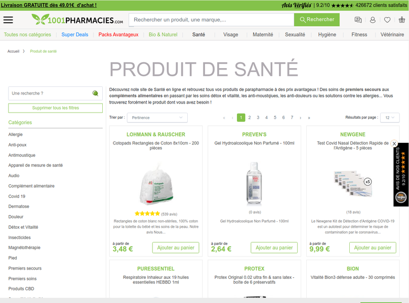 1001 pharmacies