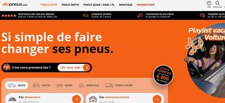 Allopneus marketplace pneus Michelin 8 millions pneus 6000 centres montage