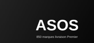 Asos 850 marques marketplace mode mondiale livraison Premier