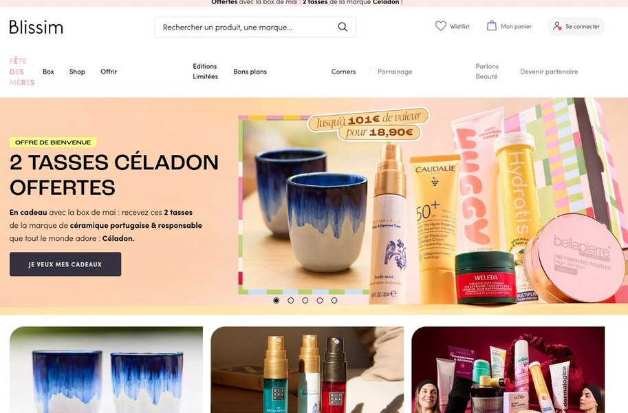 Birchbox box beaute decouverte mensuelle abonnement 250000 abonnees France