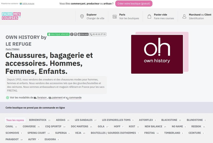 Faire mes courses