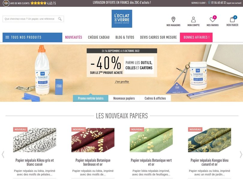 L'éclat de verre