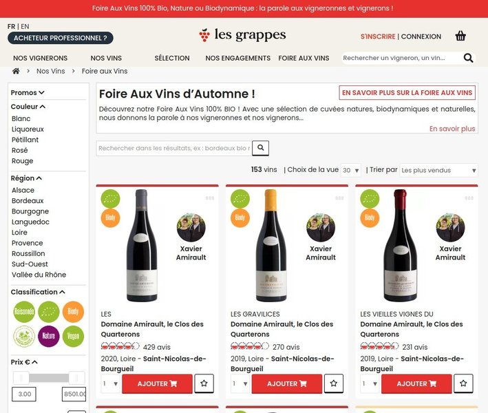 Les Grappes