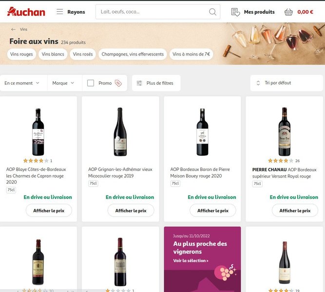 Marketplace Auchan