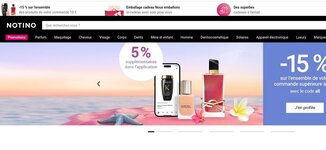 Notino marketplace beaute parfums 4000 marques Europe