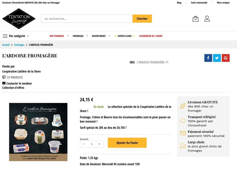 Tentation Fromage