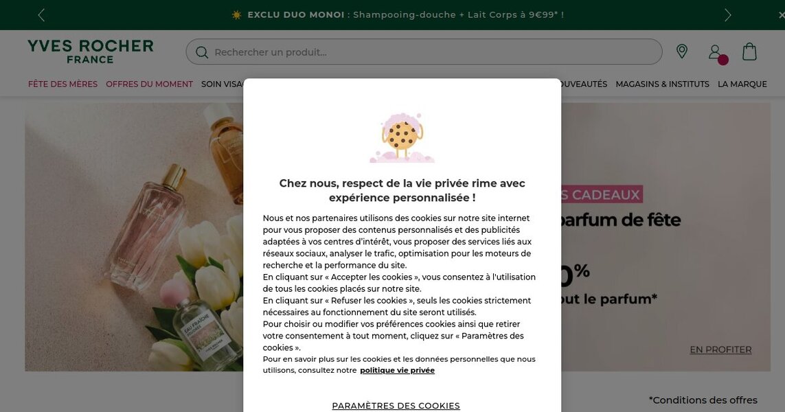 Yves Rocher cosmetiques naturels beaute vegetale francaise