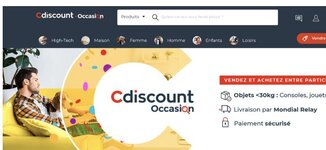 Cdiscount se lance dans la vente d’occasion