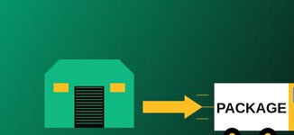 Marketplace dropshipping 2026 illustration entrepot camion livraison e-commerce sans stock
