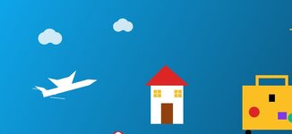 Marketplace voyage reservation 2026 illustration avion maison valise reservation hebergement