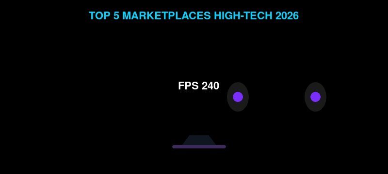 Top 5 des marketplaces high-tech et électronique 2026 : Boulanger, Darty, Materiel.net, LDLC, Rue du Commerce