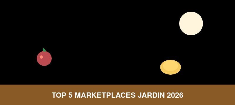 Top 5 des marketplaces jardin et extérieur 2026 : Truffaut, Jardiland, Botanic, Gamm Vert, Willemse