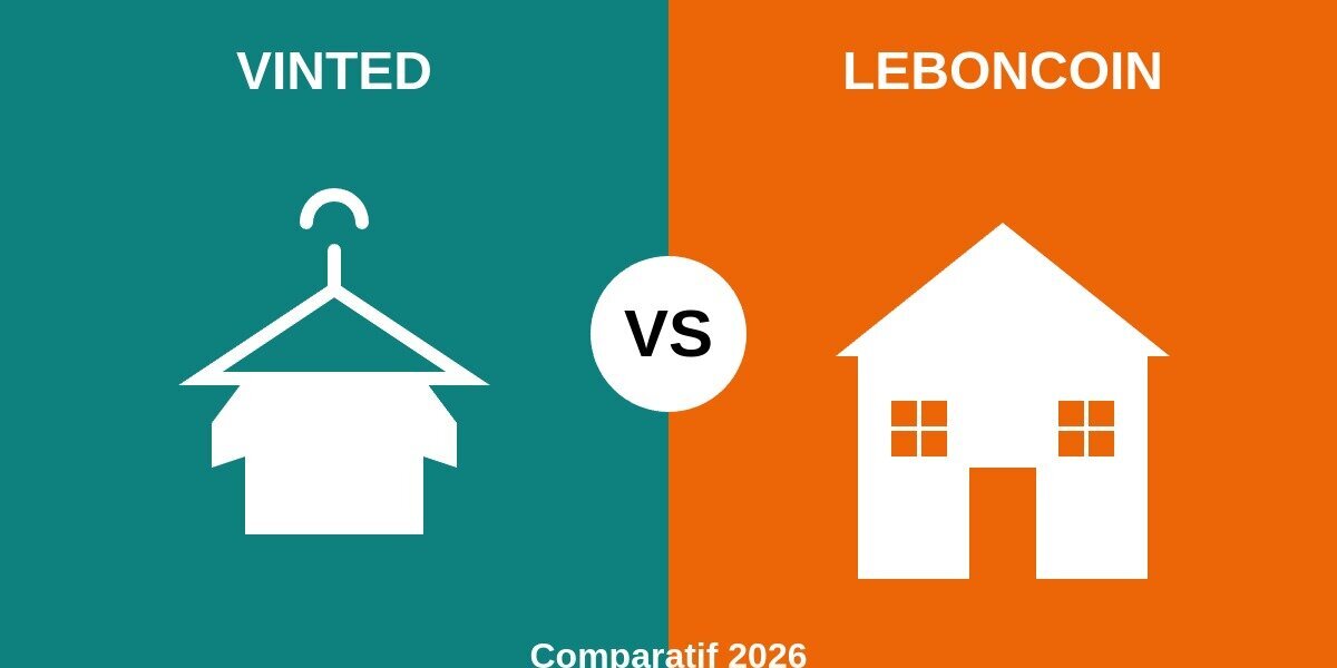 Vinted vs Leboncoin 2026 illustration vetement maison comparatif marketplace