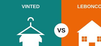 Vinted vs Leboncoin 2026 illustration vetement maison comparatif marketplace